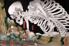 Utagawa Kuniyoshi - Takiyasha the Witch and the Skeleton Spectre Variante 1