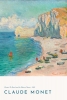 Claude Monet - Étretat: The Beach and the Falaise d'Amont Variante 1