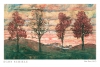 Egon Schiele - Four Trees Variante 1