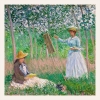 Claude Monet - In the Woods at Giverny: Blanche Hoschedé at Her Easel with Suzanne Hoschedé Reading Variante 2