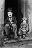 Charlie Chaplin Werbefoto aus dem Film "The Kid" (1921) Variante 1