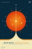 Deep Space Atomic Clock Poster - Orange Version, Credit: NASA/JPL-Caltech Variante 1