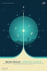 Deep Space Atomic Clock Poster - Blue Version, Credit: NASA/JPL-Caltech Variante 1
