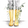 Flowers in my Boots No. 2 Variante 1
