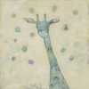 Teal & Beige Giraffe Variante 1
