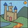 Quilted Castles No. 1 Variante 1