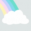 Rainbow Cloud No. 1 Variante 1