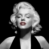 Marilyn Monroe Red Lips Portrait No. 1 Variante 1
