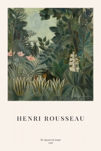 Henri Rousseau - The Equatorial Jungle