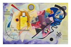 Wassily Kandinsky - Yellow-Red-Blue