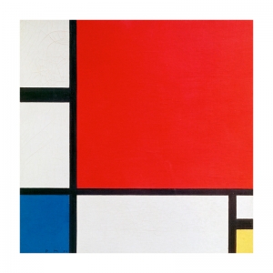 Piet Mondrian - Composition with Red, Blue, and Yellow