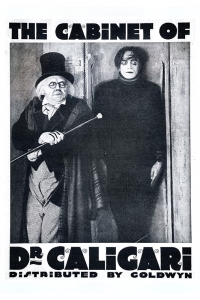 Movie Poster 'The Cabinet of Dr. Caligari', directed by Robert Wiene (1920)