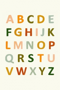 Colourful Alphabet