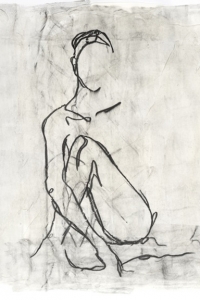 Female Nude on Grey No. 3
