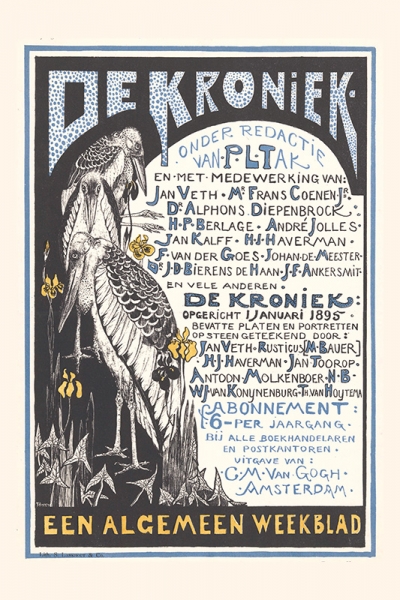 Werbeplakat für "De Kroniek" Variante 1 | 20x30 cm | Premium-Papier