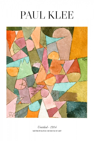 Paul Klee - Untitled Variante 1 | 30x45 cm | Premium-Papier