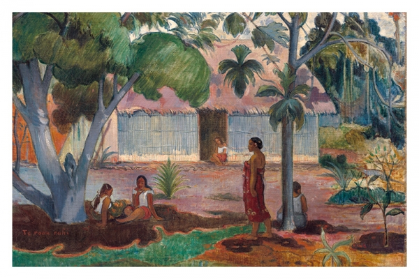 Paul Gauguin - The Large Tree Variante 1 | 30x45 cm | Premium-Papier