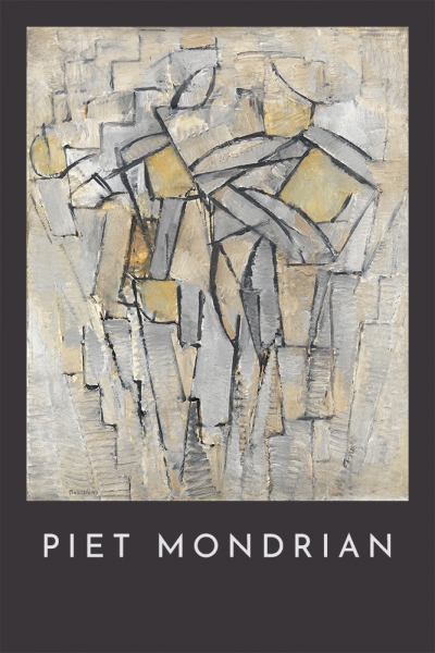 Piet Mondrian - Composition no. XIII / Composition 2 Variante 1 | 30x45 cm | Premium-Papier