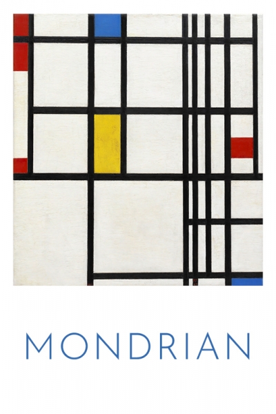 Piet Mondrian - Composition in Red, Blue, and Yellow Variante 1 | 60x90 cm | Premium-Papier