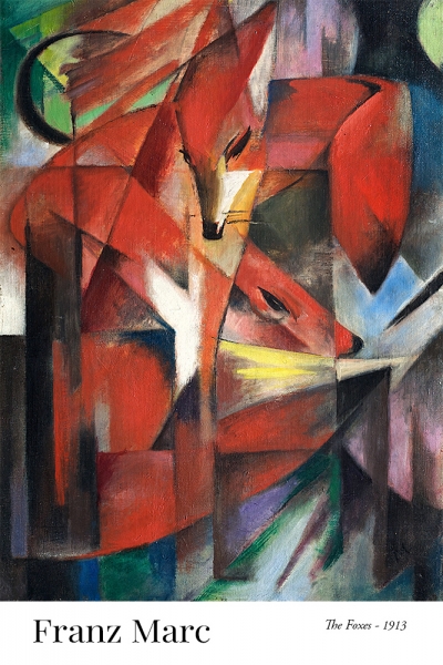 Franz Marc - The Foxes 