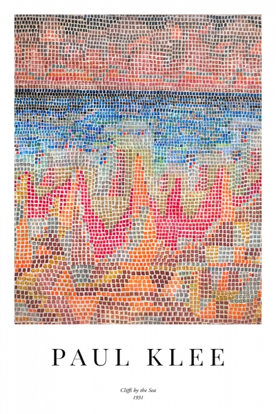 Paul Klee - Cliffs by the Sea Variante 1 | 20x30 cm | Premium-Papier