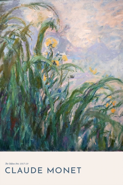 Claude Monet - Yellow Irises 
