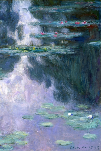 Claude Monet - Water Lilies Variante 1 | 20x30 cm | Premium-Papier