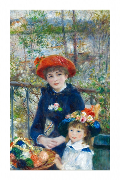 Pierre-Auguste Renoir - Two Sisters (On the Terrace) 
