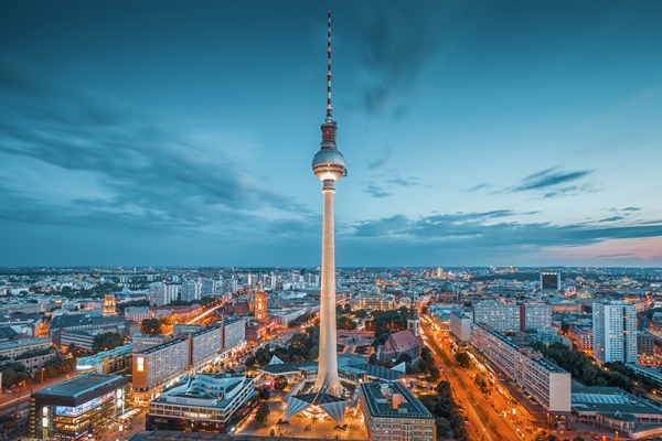Television Tower Berlin Variante 1 | 40x60 cm | Premium-Papier
