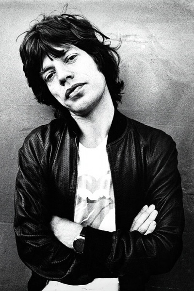Mick Jagger Poster (1977) Variante 1 | 13x18 cm | Premium-Papier
