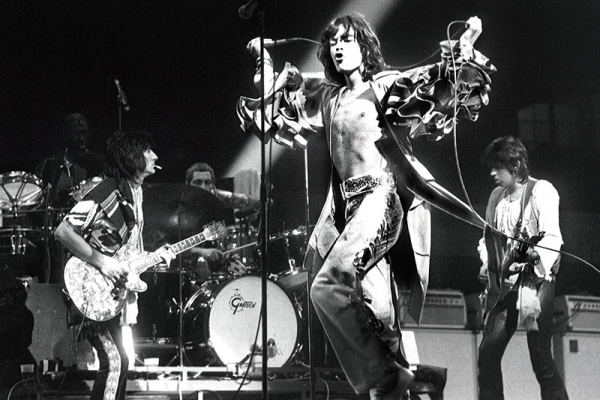 The Rolling Stones in Concert, Brussels, 1976 Variante 1 | 20x30 cm | Premium-Papier