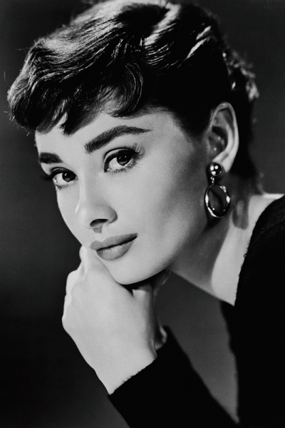 Audrey Hepburn (1954) Variante 1 | 30x45 cm | Premium-Papier