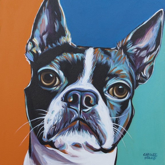 Colourful Dog Portrait No. 3 
