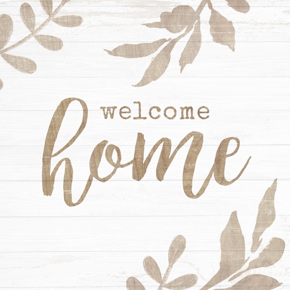 Welcome Home Variante 1 | 60x60 cm | Premium-Papier