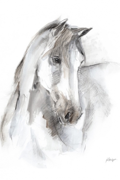 Horse in Watercolour Variante 1 | 40x60 cm | Premium-Papier