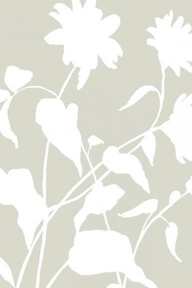 Flowers outline No. 2 Variante 1 | 60x90 cm | Premium-Papier