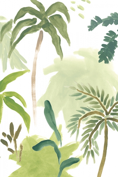 Watercolour Jungle No. 2 Variante 1 | 60x90 cm | Premium-Papier