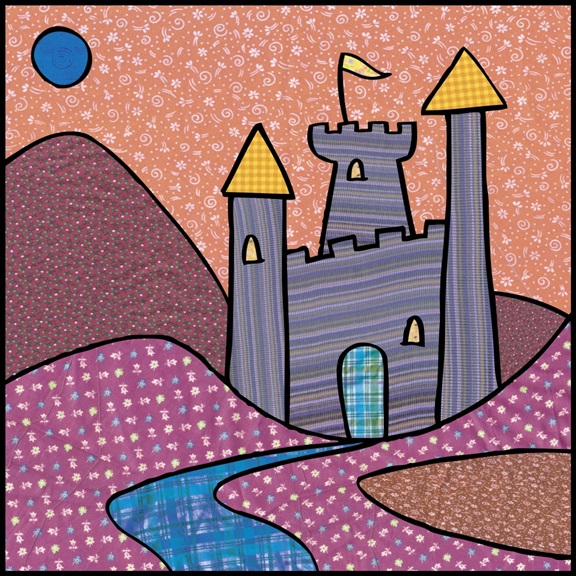 Quilted Castles No. 2 