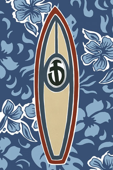 Surfboard Collection No. 2 Variante 1 | 20x30 cm | Premium-Papier