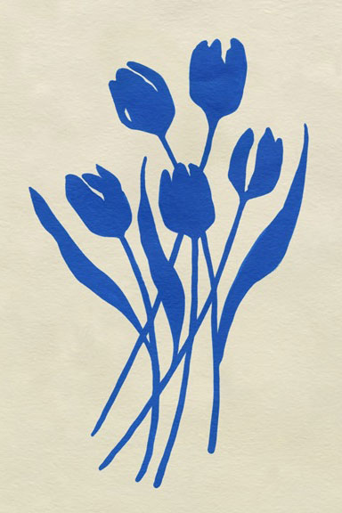 Simple Tulips No. 2 Variante 1 | 20x30 cm | Premium-Papier