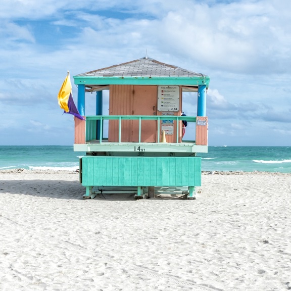 Miami Beach Lifeguard Stands No. 7 