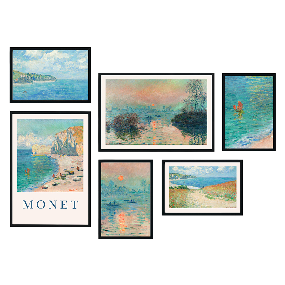 Bilderwand Monet - By the Water 