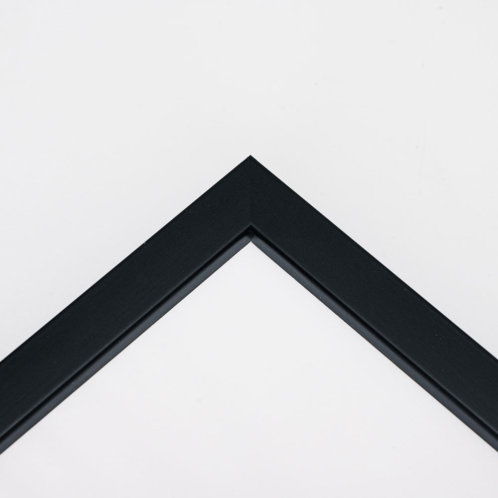 Bilderrahmen aus Holz - Schwarz 13x18 cm