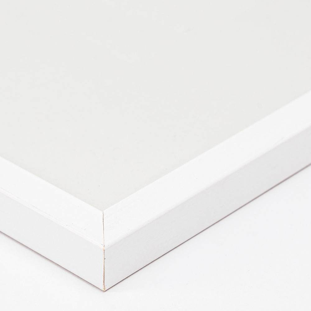 Bilderrahmen aus Holz - Weiß 13x18 cm